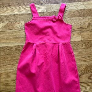 Janie and Jack Vibrant Pink Dress with Bow